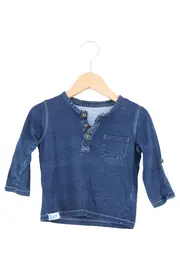 Vorschaubild 1 von Langarmshirt Kinder Gr. 80 Blau Casual Baumwolle