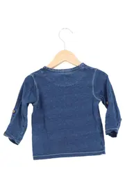 Vorschaubild 2 von Langarmshirt Kinder Gr. 80 Blau Casual Baumwolle