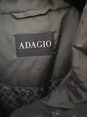 Vorschaubild 3 von Damen Steppmantel Gr. 46 Grau Kapuze Winterjacke Gesteppt