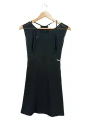 Vorschaubild 1 von Cocktailkleid Damen 34/XS Schwarz Elegant Cut-Out Minikleid