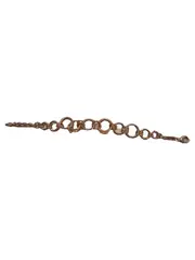 Vorschaubild 1 von Damen Gliederarmband Edelstahl Gold 20,5 cm Elegant