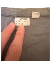 Vorschaubild 6 von Damen Unterhemd Top Shirt Grau Gr. S Baumwolle ärmellos