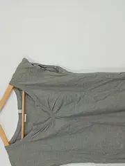 Vorschaubild 4 von Damen Unterhemd Top Shirt Grau Gr. S Baumwolle ärmellos