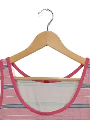 Vorschaubild 2 von EDC Damen Tanktop gestreift Rosa Gr. 38/M Baumwolle