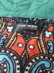 Vorschaubild 2 von Edition Damen Strickjacke Paisley Muster Langarm Gr. 38