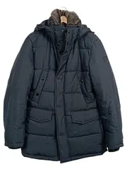 Vorschaubild 1 von Herren Winterjacke Gr. 50/L Petrol Outdoor Kapuze gesteppt
