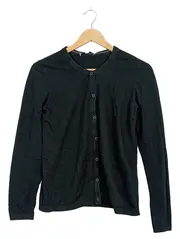 Vorschaubild 1 von Damen Strickjacke Gr. S Grün Baumwolle Cardigan