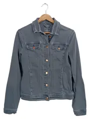 Vorschaubild 1 von Damen Jeansjacke Gr. S/36 Grau Stretch Casual