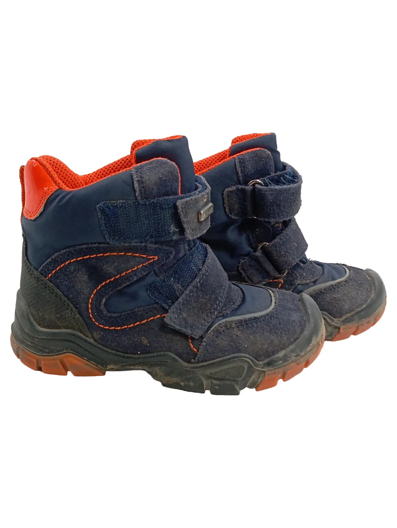 ELEFANTEN TEX Kinder Schneestiefel Gr. 24 Blau Wasserdicht Klettverschluss