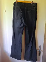 Vorschaubild 4 von Jeans Damen Regular Fit Gr. 33 Schwarz Casual