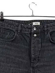 Vorschaubild 2 von Jeans Damen Regular Fit Gr. 33 Schwarz Casual