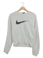 Vorschaubild 1 von Damen Sweatshirt Swoosh Logo Beige Gr. M Sportlich Pullover