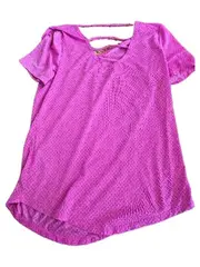 Vorschaubild 2 von Sport Shirt Damen Gr. 34/XS Pink Kurzarm Laufshirt Training