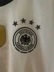 Vorschaubild 2 von Deutschland DFB Fußball Trikot Herren Weiß Gr. S
