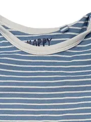 Vorschaubild 2 von TCM Baby Body Kurzarm Gestreift Baumwolle Gr. 86/92 Blau