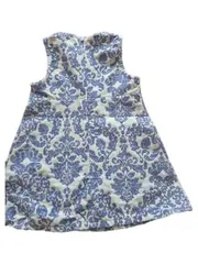 Vorschaubild 3 von Mädchen Kleid Gr. 90/92 Blau Florales Muster