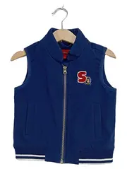 Vorschaubild 1 von Kinder Weste Jungen Gr. 92 Blau Steppweste Reißverschluss