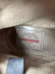 Vorschaubild 2 von Damen Stiefelette Keilabsatz Wildleder Beige Gr. 39 Schnürung