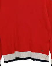 Vorschaubild 3 von EDC Damen Pullover Rot Gr. 38/M Langarm Strickpullover