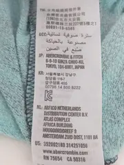 Vorschaubild 5 von Damen Sweatjacke Kapuze XS 34 Blau Casual Streetwear