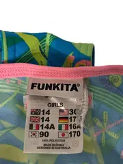 Vorschaubild 5 von Badeanzug Mädchen Gr. 170 Sportlich Tiermotiv Polyester Mehrfarbig