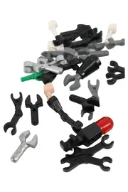 Vorschaubild 2 von Bauteile Konvolut Werkzeug Roboterarme Mehrfarbig Kinder