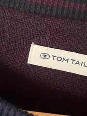 Vorschaubild 3 von Herren Pullover Basic Blau Meliert Baumwolle Gr. L