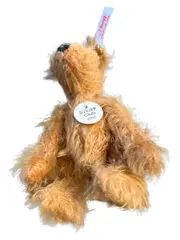 Vorschaubild 1 von Teddybär Miniatur Mohair Sammlerstück Vintage Braun 10cm