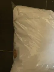 Vorschaubild 2 von Dekokissen 50x50cm Weiß Baumwolle Feder Basic Kissen