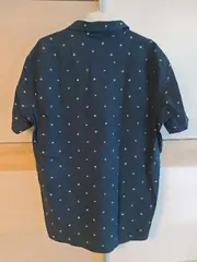 Vorschaubild 2 von Herren Kurzarm Hemd Slim Fit Palmenmuster Blau Gr. L