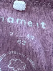Vorschaubild 4 von Baby Strampler Mädchen Gr. 62 Lila Blumenmuster Bio-Baumwolle