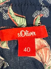 Vorschaubild 5 von Damen Faltenrock Blumenmuster Gr. 40 Mehrfarbig Casual