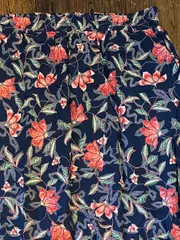 Vorschaubild 3 von Damen Faltenrock Blumenmuster Gr. 40 Mehrfarbig Casual