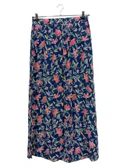 Vorschaubild 1 von Damen Faltenrock Blumenmuster Gr. 40 Mehrfarbig Casual