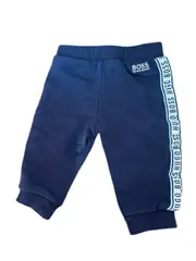 Vorschaubild 2 von Kinder Jogginghose Blau Gr. 74 Baumwolle Logo Print Freizeit