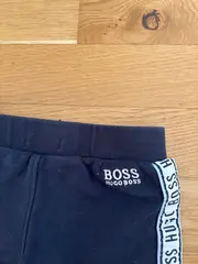 Vorschaubild 5 von Kinder Jogginghose Blau Gr. 74 Baumwolle Logo Print Freizeit