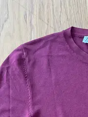 Vorschaubild 4 von Damen T-Shirt Basic Rot Gr. 38/M Viskose Kurzarm
