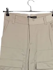 Vorschaubild 3 von Cargohose Damen Gr. 36/S Beige Baumwolle Cargo Pants