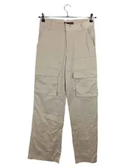 Vorschaubild 1 von Cargohose Damen Gr. 36/S Beige Baumwolle Cargo Pants