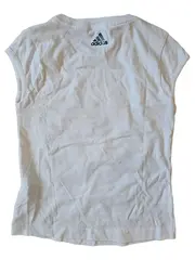 Vorschaubild 2 von Mädchen T-Shirt Gr. 128 Weiß mit buntem Grafik-Print Casual