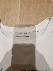 Vorschaubild 3 von Damen T-Shirt Gr. S Weiß Logo-Print Baumwolle Casual