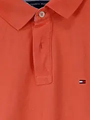 Vorschaubild 3 von Poloshirt Herren M Orange Custom Fit Baumwolle