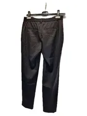 Vorschaubild 3 von Damen Stoffhose Nadelstreifen Business Büro Schwarz Gr. W26/34/XS