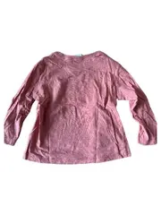 Vorschaubild 3 von Langarmshirt Kinder Gr. 98 Orange Basic Baumwolle Unisex