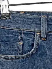 Vorschaubild 3 von Damen Jeansrock Blau W28 Midirock Casual