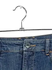 Vorschaubild 2 von Damen Jeansrock Blau W28 Midirock Casual