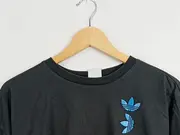 Vorschaubild 2 von Damen T-Shirt Gr. 36 Schwarz Sportlich mit Logo-Print