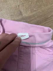 Vorschaubild 6 von Baby Jogginghose Mädchen Gr. 68 Rosa Glitzer Baumwolle