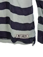 Vorschaubild 3 von Langarm Poloshirt Jungen Gr. 146/148 Blau Gestreift Maritim