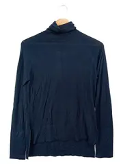 Vorschaubild 1 von Damen Pullover Rollkragen Gr. 34;XS Blau Klassisch Elegant